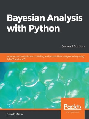 cover image of Bayesian Analysis with Python